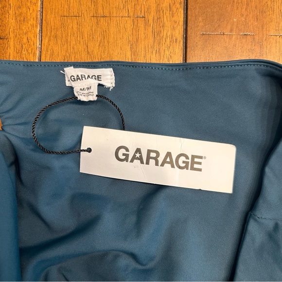*NWT* Garage Asymmetric Micro Tank in Sapphire Teal, Size Medium - Picture 3 of 5